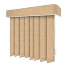 Persiana Vertical Bege Escuro - 1,40m Larg X 1,20m Alt - Teci