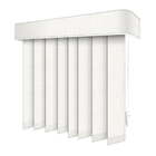 Persiana Vertical Branca - 1,20m Larg X 2,20m Alt - Tecido Tr