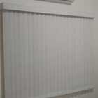 Persiana Vertical Branca - 1,50m Larg X 1,70m Alt - Tecido Bl