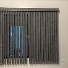 Persiana Vertical Cinza Mesclado - 1,30m Larg X 2,20m Alt - T