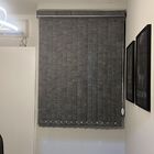 Persiana Vertical Cinza Mesclado - 1,50m Larg X 1,20m Alt - T