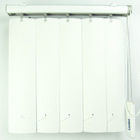 Persiana Vertical Em Pvc Crisdan Larg 1,00 X 1,40 Alt Branca