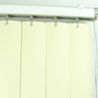 Persiana Vertical Em Pvc Crisdan Larg 1,50 X 1,50 Alt Bege Be