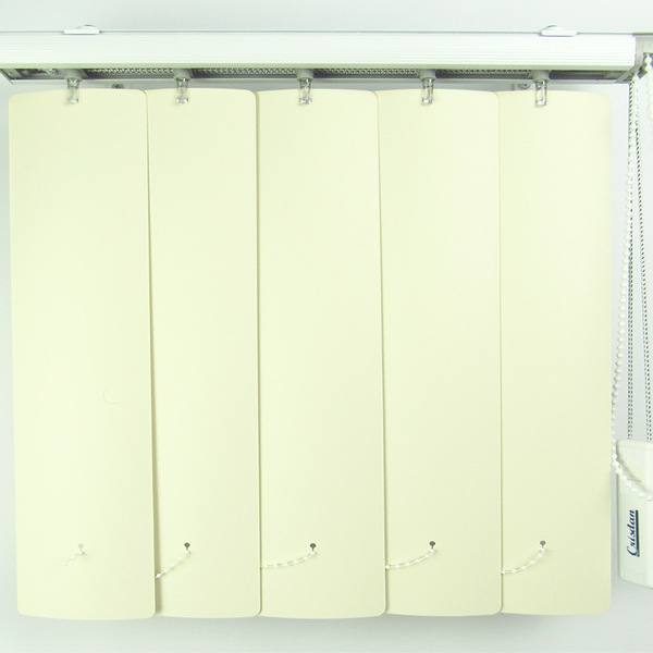 Persiana Vertical Em Pvc Crisdan Larg 2,20 X 1,60 Alt Bege Be