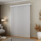 Persiana Vertical Em Tecido Blackout Com Bando Crisdan Largur