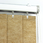 Persiana Vertical Em Tecido Blackout Crisdan Largura 1,10 X 1