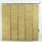 Persiana Vertical Em Tecido Blackout Crisdan Largura 1,20 X 1