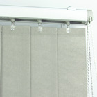 Persiana Vertical Em Tecido Blackout Crisdan Largura 1,40 X 1