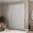 Persiana Vertical Em Tecido Blackout Crisdan Largura 1,40 X 1