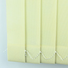 Persiana Vertical Em Tecido Blackout Crisdan Largura 1,40 X 1