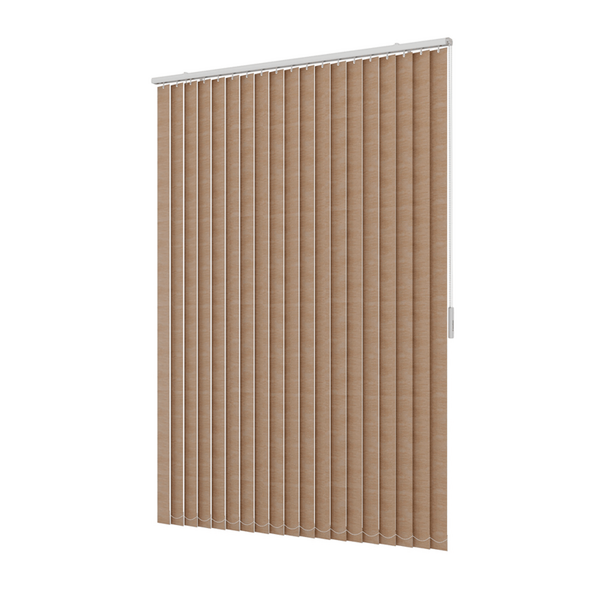 Persiana Vertical Em Tecido Blackout Crisdan Largura 1,40 X 1