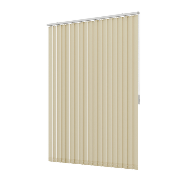 Persiana Vertical Em Tecido Blackout Crisdan Largura 1,40 X 1