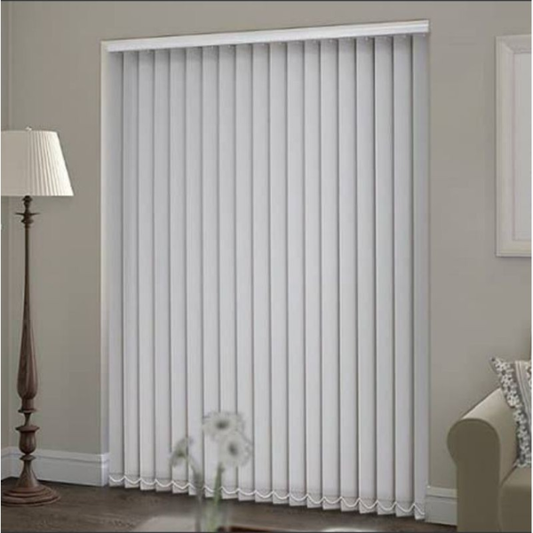 Persiana Vertical Em Tecido Blackout Crisdan Largura 2,00 X 2