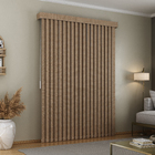 Persiana Vertical Em Tecido Com Bandô 1.50 X 1.50 (lxa) Cm Be