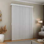 Persiana Vertical Em Tecido Com Bando Crisdan Largura 1,10 X