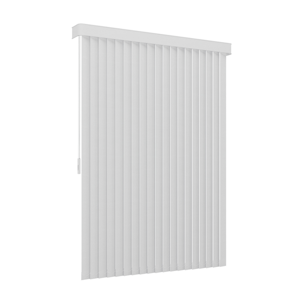 Persiana Vertical Em Tecido Com Bando Crisdan Largura 1,10 X