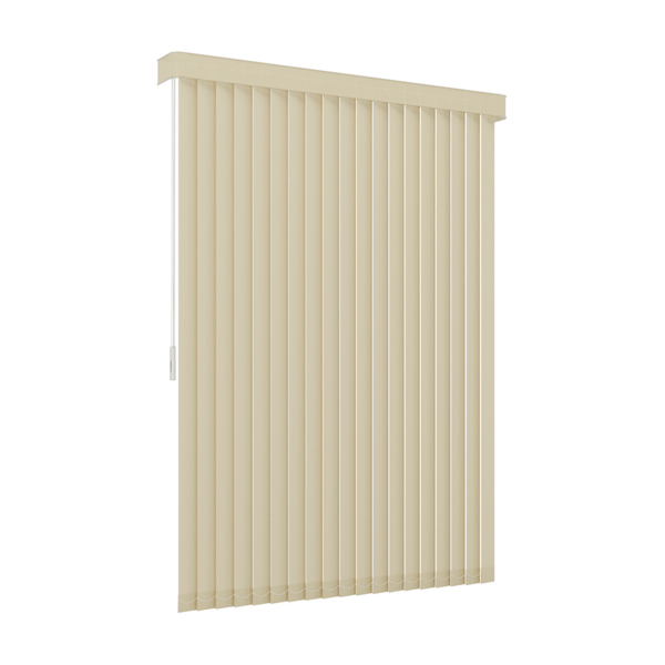 Persiana Vertical Em Tecido Com Bando Crisdan Largura 1,30 X