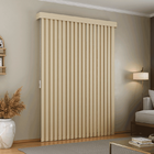 Persiana Vertical Em Tecido Com Bando Crisdan Largura 1,30 X