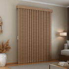 Persiana Vertical Em Tecido Com Bando Crisdan Largura 1,70 X