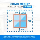 Persiana Vertical Em Tecido Crisdan Largura 2,40 X 1,30 Altur