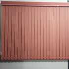 Persiana Vertical Laranja - 1,30m Larg X 1,70m Alt - Tecido T