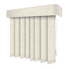 Persiana Vertical Natural - 1,40m Larg X 2,20m Alt - Tecido B