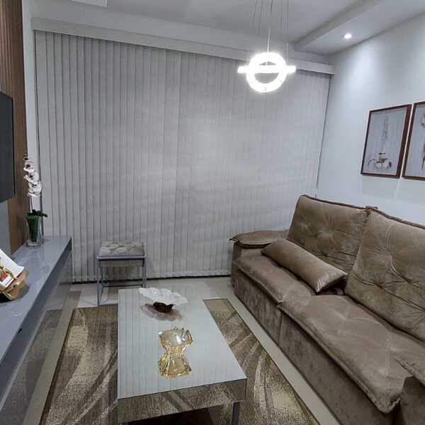 Persiana Vertical Natural - 1,80m Larg X 1,20m Alt - Tecido B