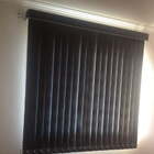 Persiana Vertical Preta - 2,40m Larg X 2,70m Alt - Tecido Bla