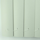 Persiana Vertical Pvc+ Bando Crisdan L 2,00 X 2,30 A Cinza Ci