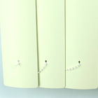 Persiana Vertical Pvc+ Bando Crisdan L 2,20 X 1,60 A Bege Beg