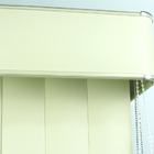 Persiana Vertical Pvc+ Bando Crisdan L 2,20 X 1,60 A Bege Beg