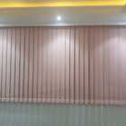 Persiana Vertical Rosa - 2,60m Larg X 1,10m Alt - Tecido Blac