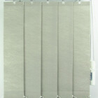 Persiana Vertical Tecido Bk Crisdan L 2,20 X 2,30 A Cinza Cin