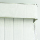 Persiana Vertical Tecido Com Bandô L 1,00 X 1,40 A Branca Bra