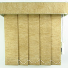 Persiana Vertical Tecido Com Bandô L 1,20 X 1,20 A Bege M Beg