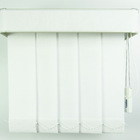 Persiana Vertical Tecido Com Bandô L 1,80 X 1,50 A Branca Bra