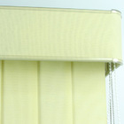 Persiana Vertical Tecido Com Bandô L 2,00 X 2,20 A Creme Crem