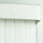 Persiana Vertical Tecido Com Bandô L 2,00 X 2,30 A Branca Bra