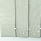 Persiana Vertical Tecido Crisdan L 1,00 X 1,40 A Cinza Cinza: