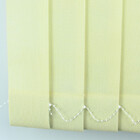 Persiana Vertical Tecido Crisdan L 1,20 X 1,20 A Creme Creme: