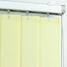 Persiana Vertical Tecido Crisdan L 1,20 X 1,20 A Creme Creme: