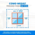 Persiana Vertical Tecido Crisdan L 1,35 X 1,35 A Creme Creme: