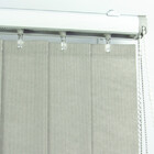 Persiana Vertical Tecido Crisdan L 1,60 X 1,40 A Cinza Cinza: