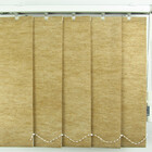 Persiana Vertical Tecido Crisdan L 2,00 X 2,20 A Bege Bege:be