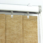 Persiana Vertical Tecido Crisdan L 2,10 X 2,20 A Bege Bege:be