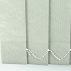 Persiana Vertical Tecido Crisdan L 2,20 X 1,60 A Cinza Cinza: