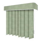 Persiana Vertical Verde - 1,50m Larg X 1,20m Alt - Tecido Tra