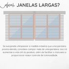 Persiana Zebra Prime 140larg X 160alt Mescla Cinza