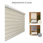 Persiana Zebra Prime 160larg X 160alt Mescla Bege