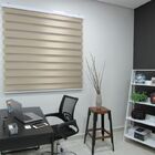 Persiana Zebra Semi Blackout 120larg X 220alt Dourada - Pront